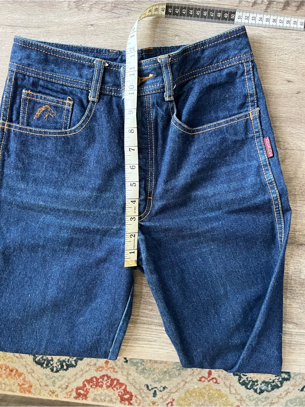 Vintage Jordache Dark Blue Straight Leg Junior Girl’s Jeans